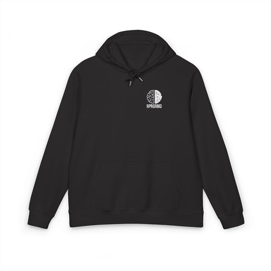 Rewired Organic Cotton Hoodie- Black